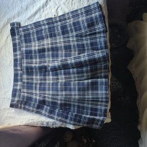 Plaid skirt
